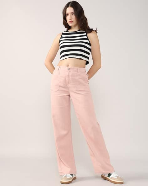 Lee Cooper Women High-Rise Straight Jeans