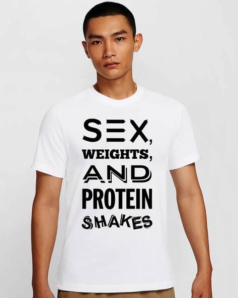 mooch wale Graphic Regular Fit Crew- Neck T-shirt