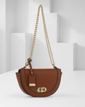 van heusen Women Sling Bag with Chain Strap-picture-33