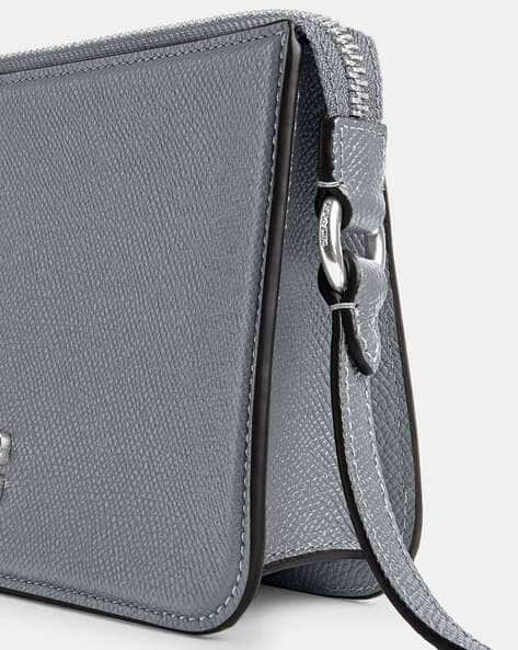 Buy Coach Hobo Crossbody Bag with Signature Canvas Interior | Grey