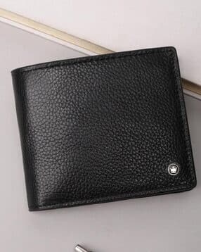 louis philippe Men Bi-Fold Wallet with Metal Logo-picture-17