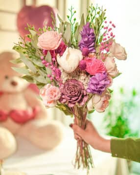 Dried Flower Blush Breeze Bunch