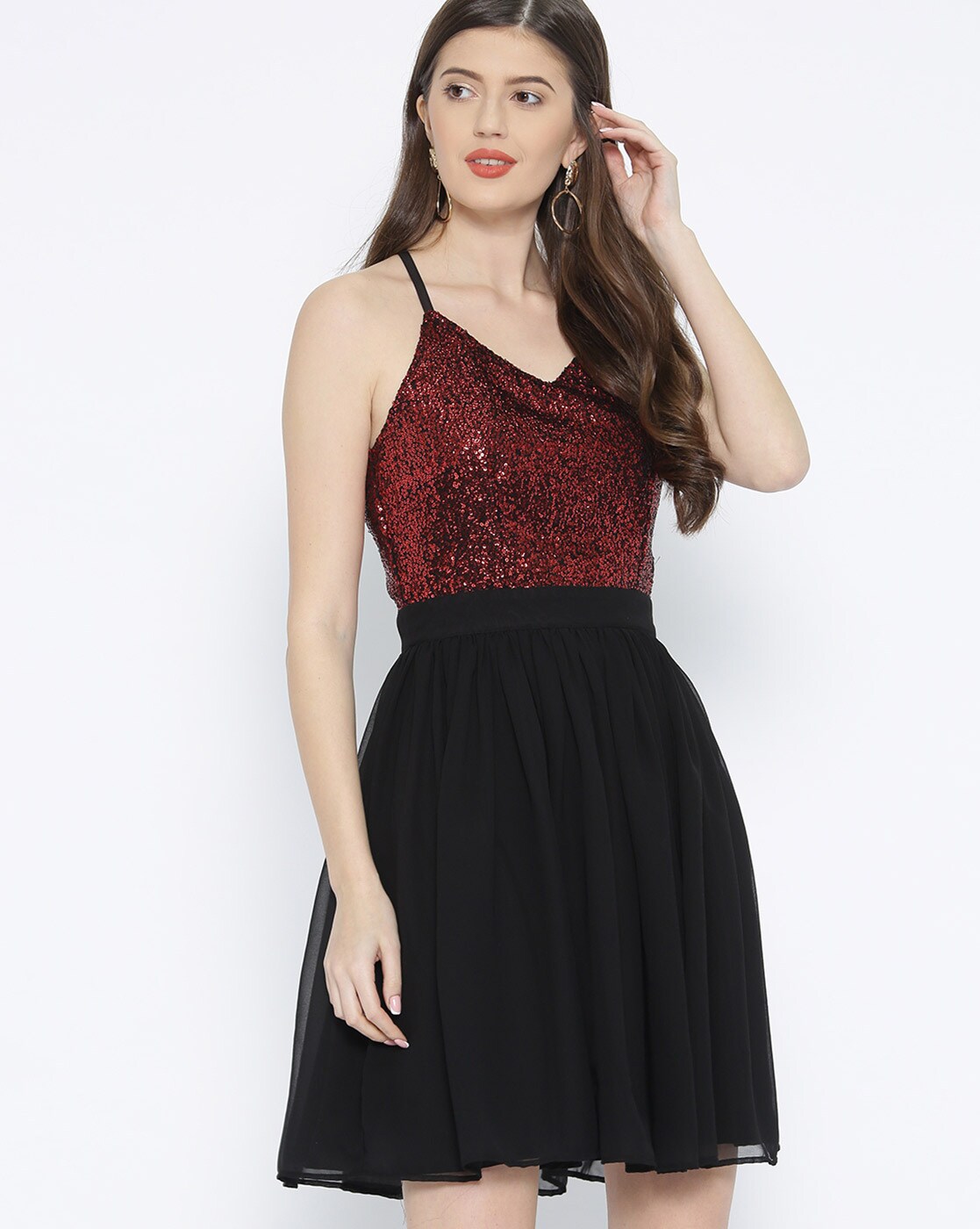metallic dresses online