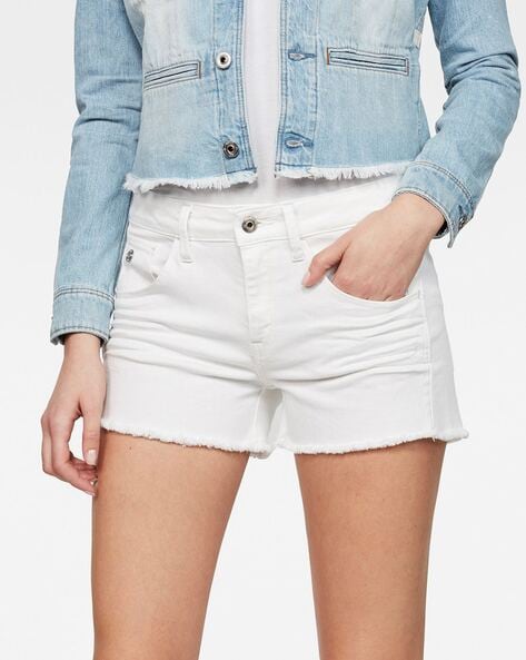 Buy White Shorts for Women by G STAR RAW Online Ajio