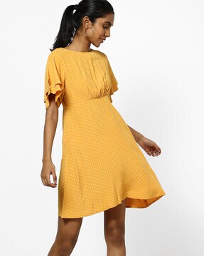 Yellow Micro Dress