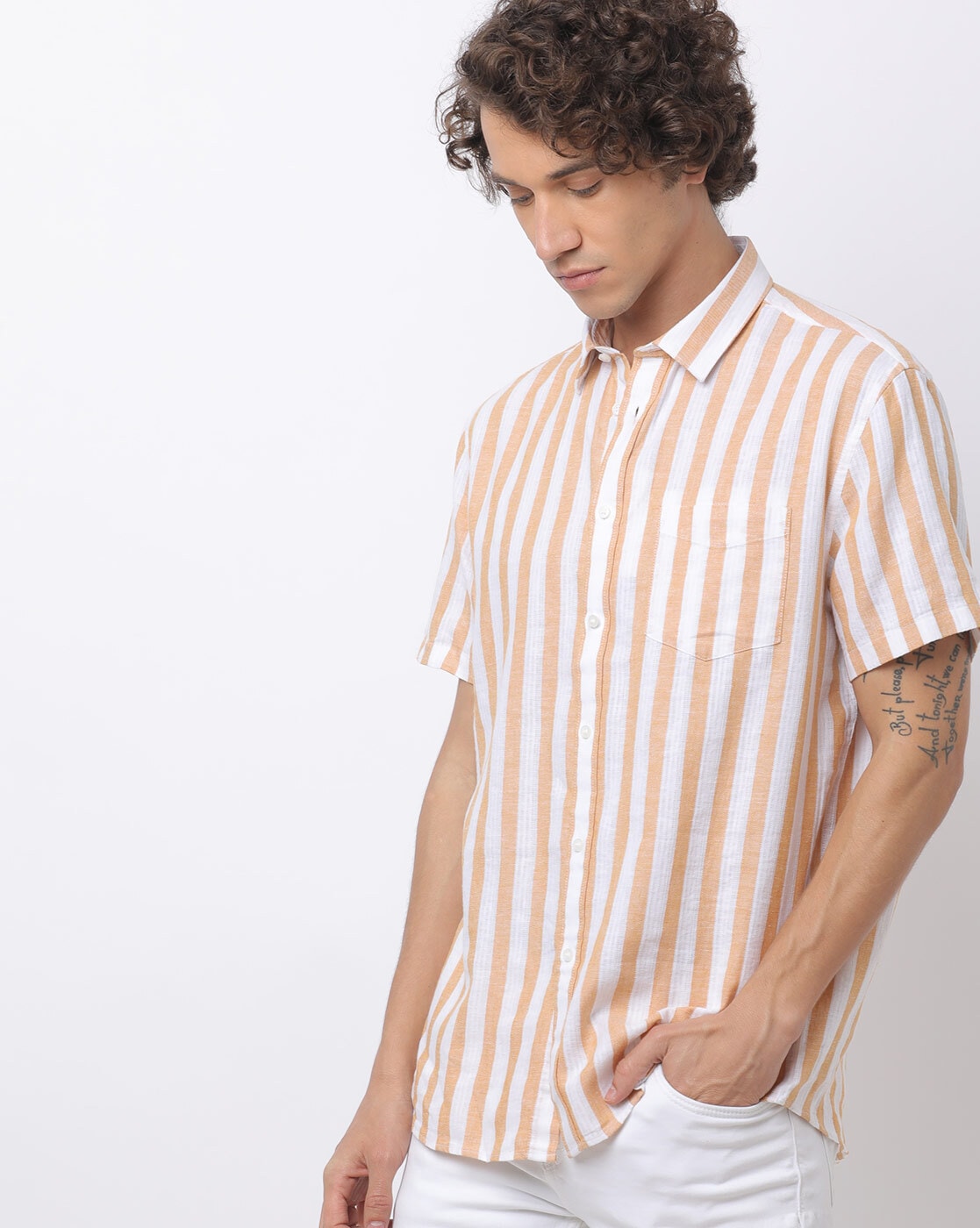 celio striped shirt