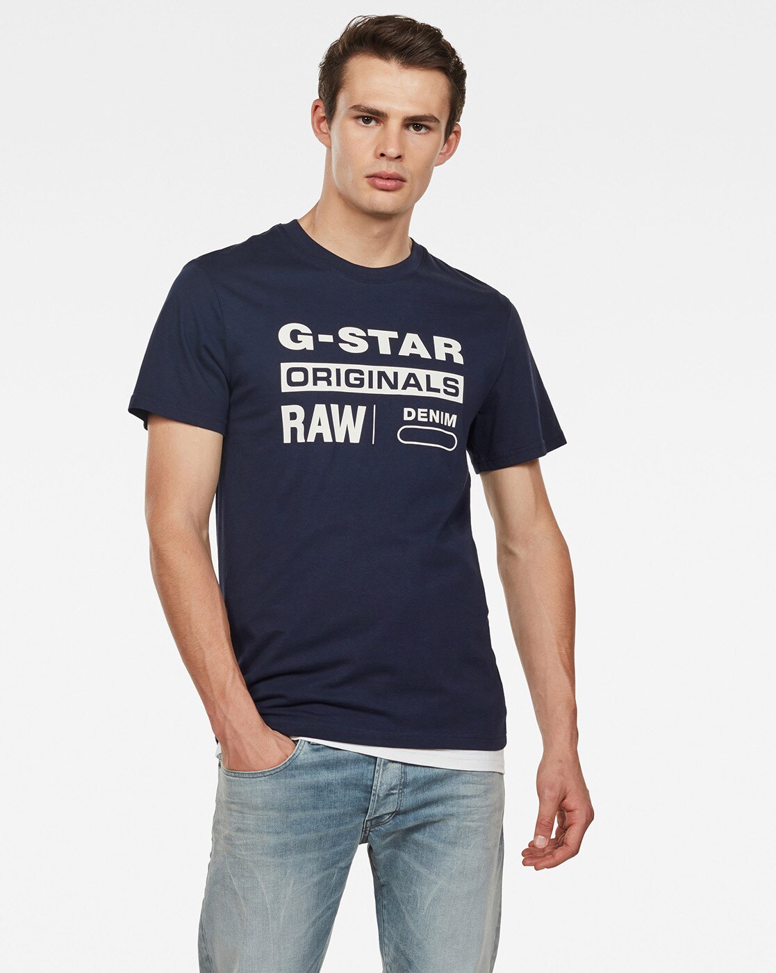 navy blue g star jeans