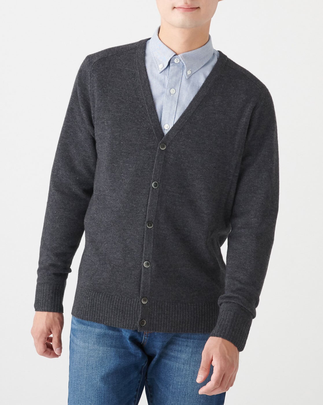 muji cardigan mens