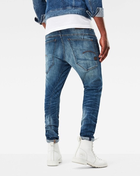 Type C 3D Mid Wash Super Slim Fit Jeans