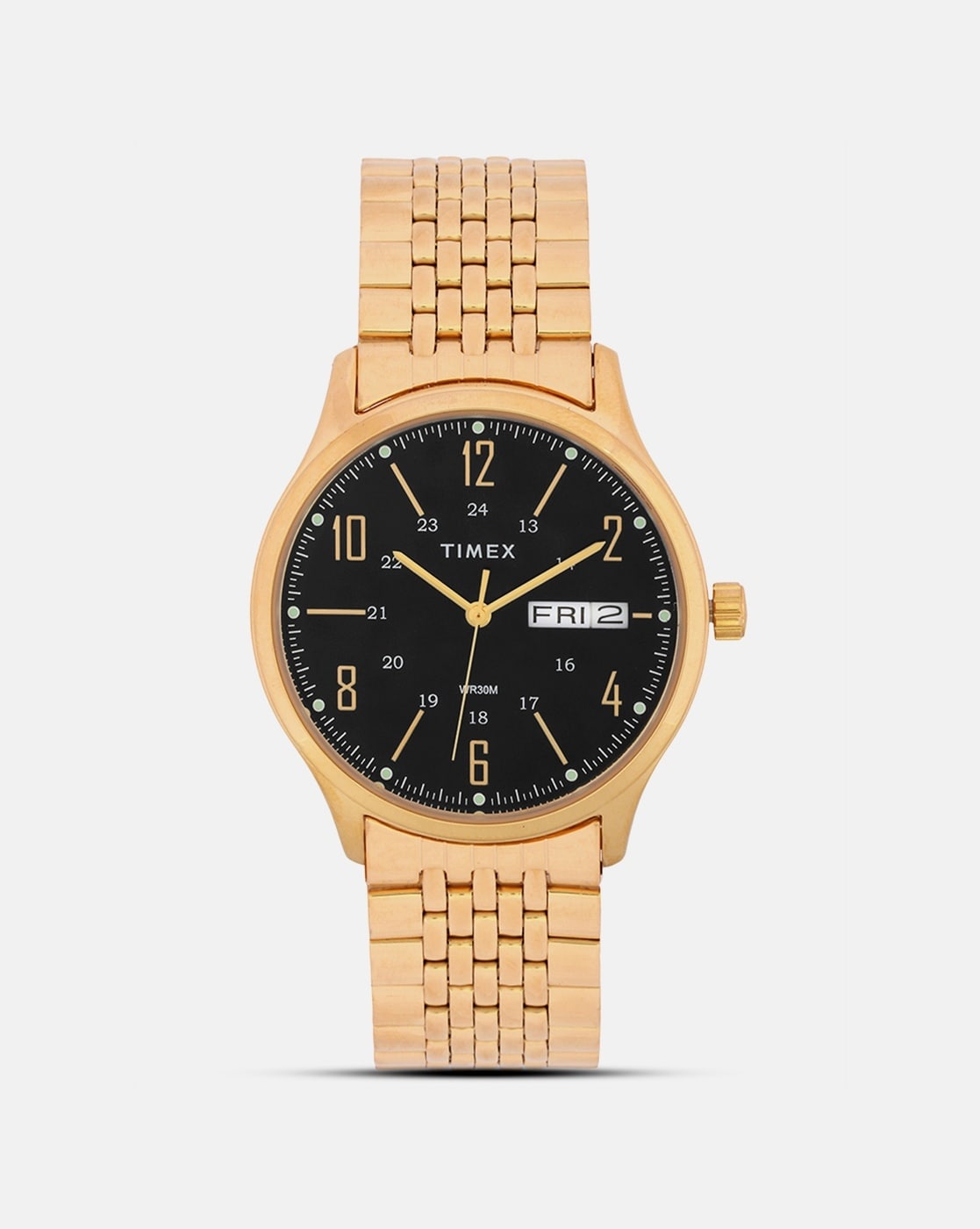 Timex watch gold on sale price