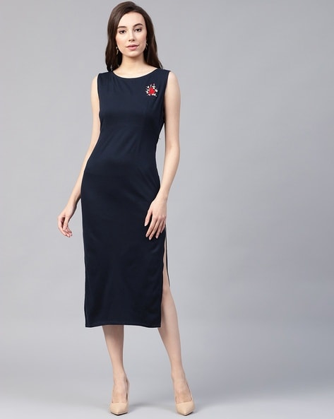 Buy Peach Dresses for Women by V&M Online | Ajio.com