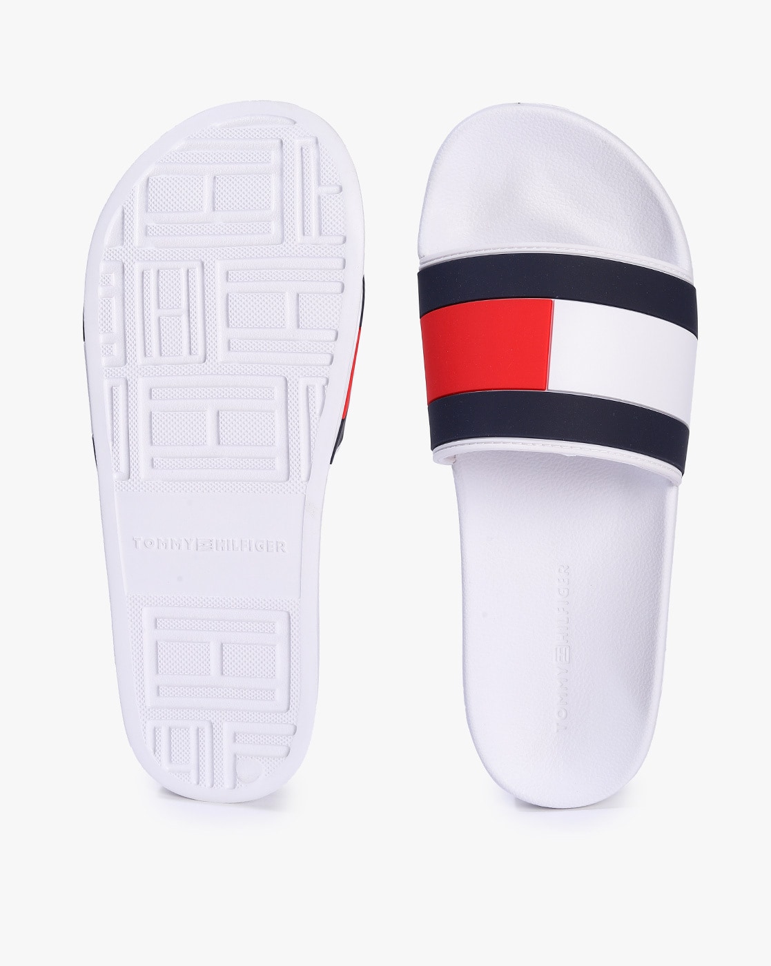 white tommy sliders