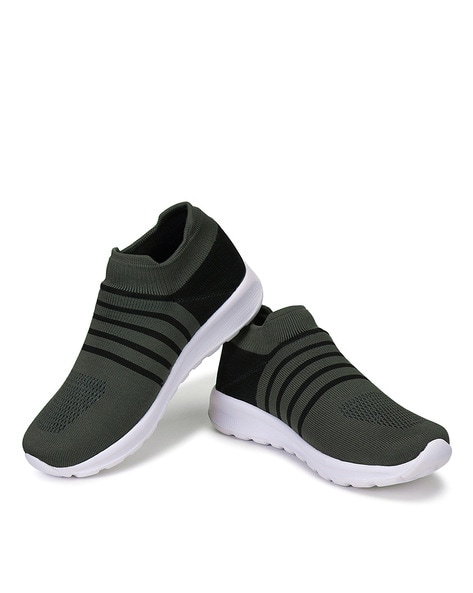 grey slip on shoes