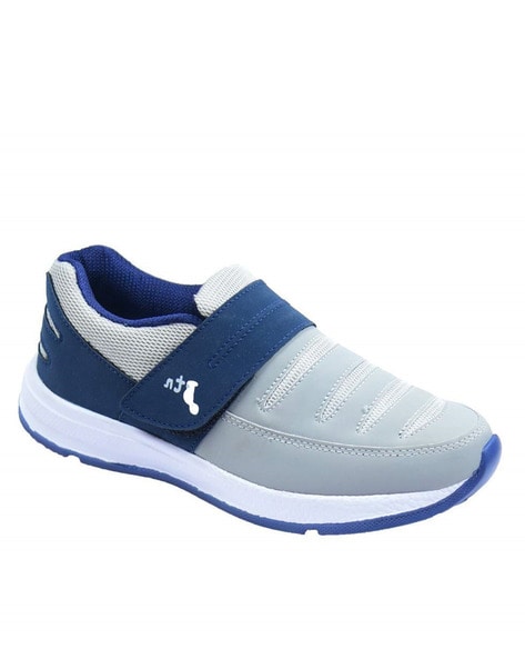 ajio blue casual shoes