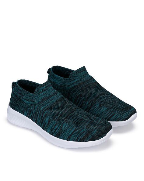 Slip-on Shoes with Mesh Detail