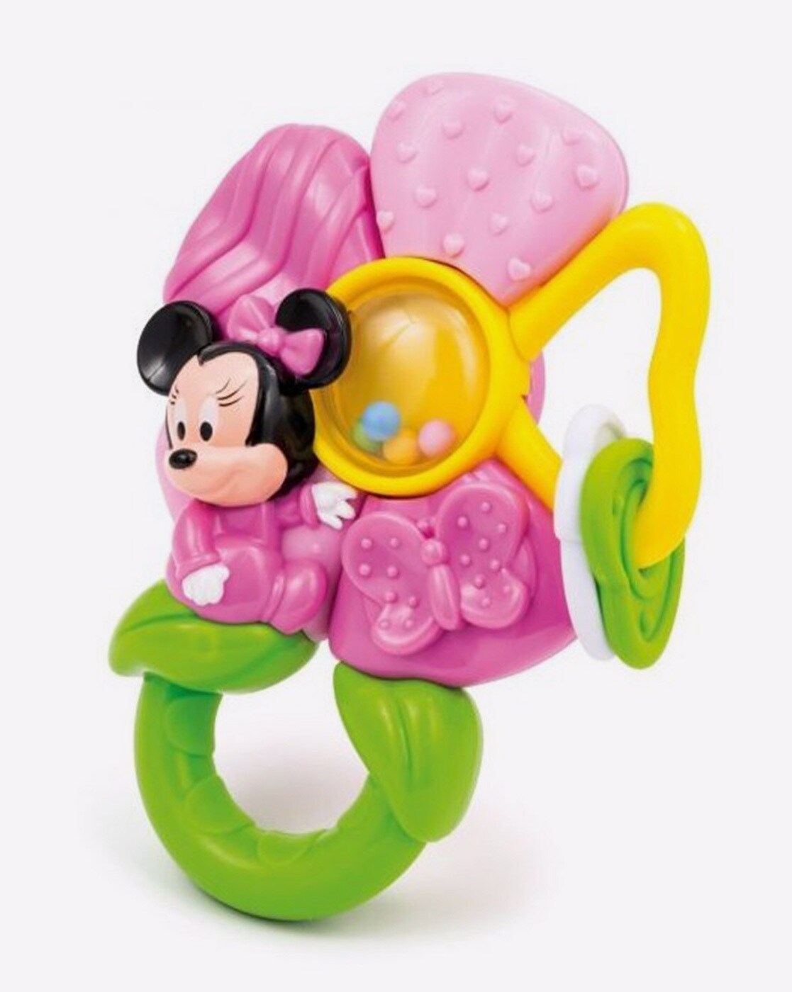 Minnie Mouse Applique Soft Carillon Rattle