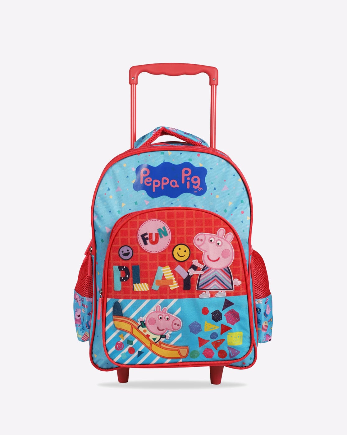 Smiggle Minnie Mouse Trolley Bag With Light Up Wheels Pink 3Y