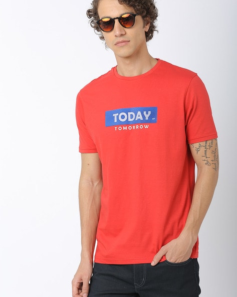 Buy Red Tshirts for Men by DNMX Online