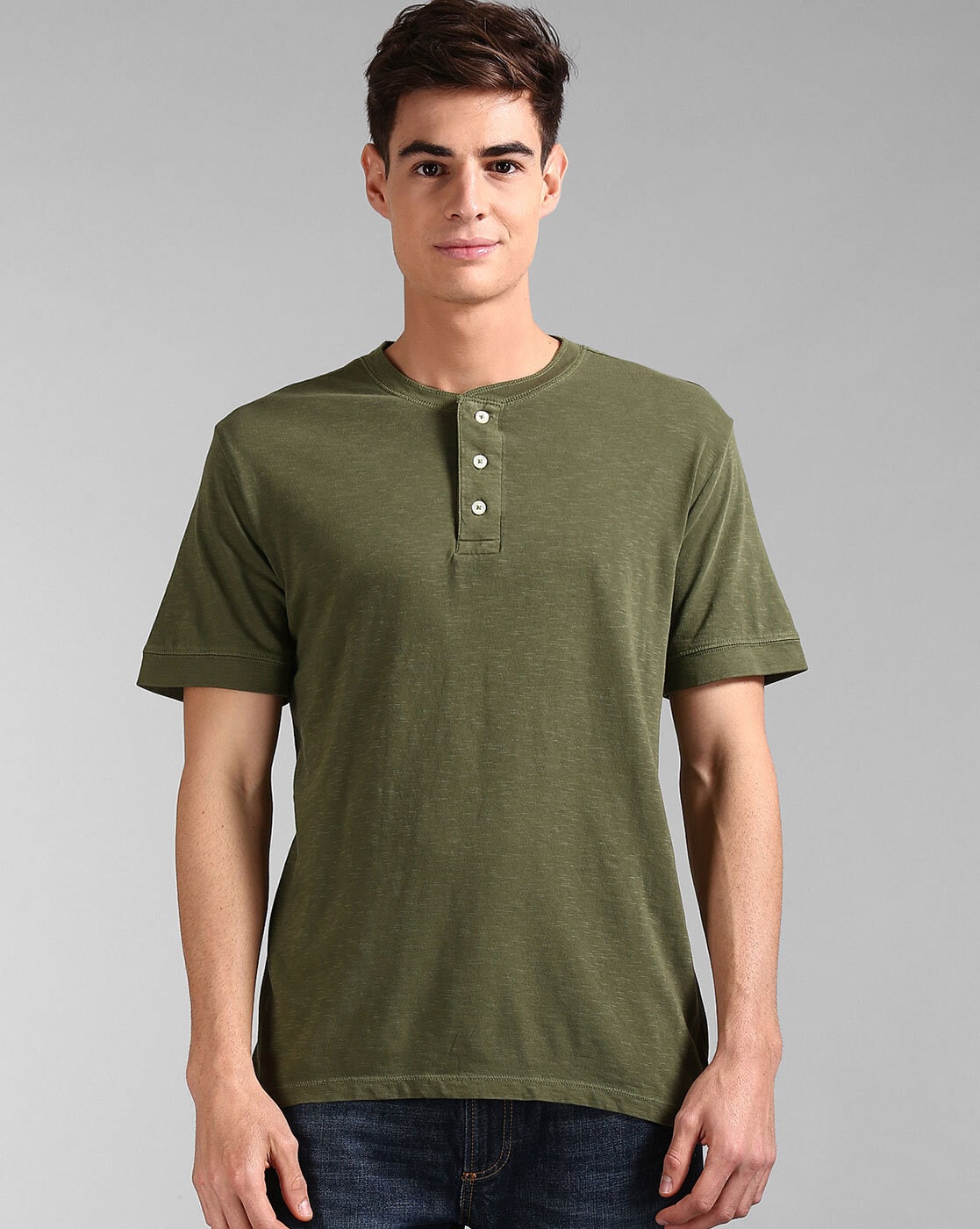 gap henley t shirt