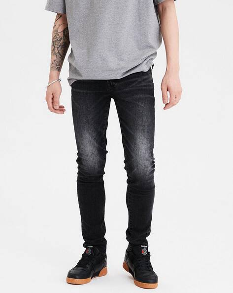 american eagle black jeans mens