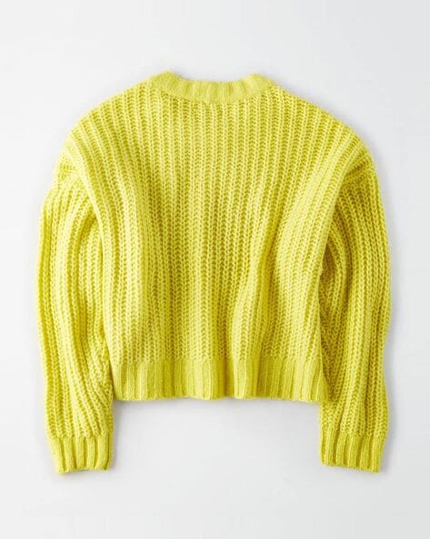 American eagle yellow outlet sweater