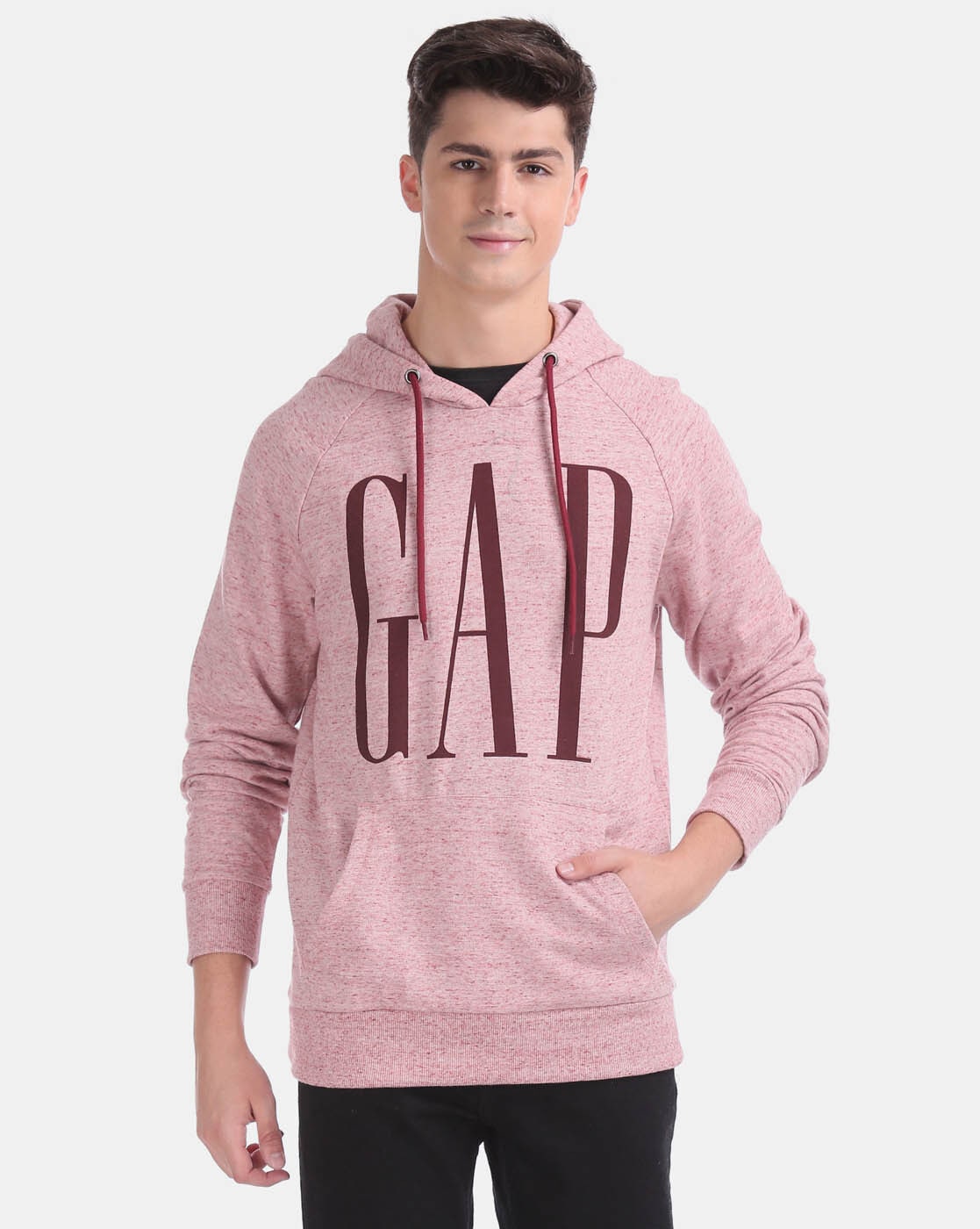 pink gap hoodie mens