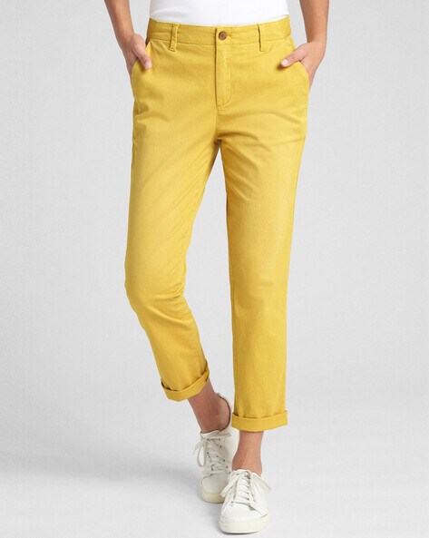 gap yellow pants