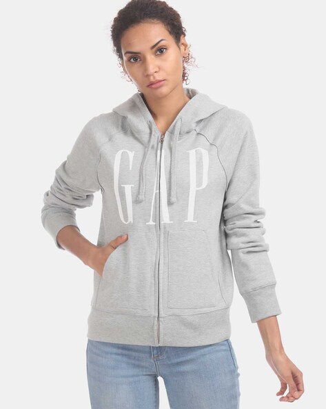 Buy Grey Sweatshirt Hoodies For Women By Gap Online Ajio Com