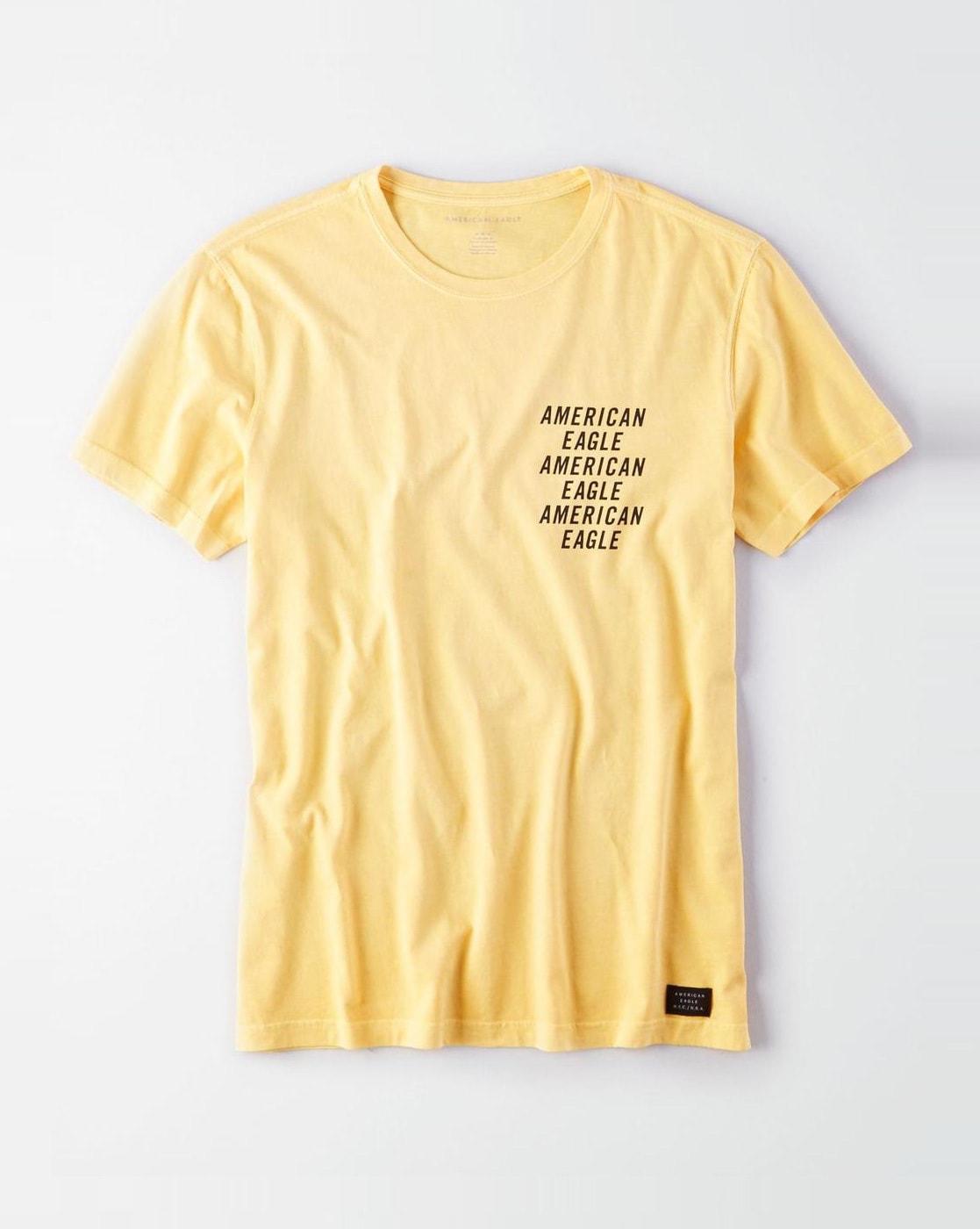 american eagle yellow t shirt