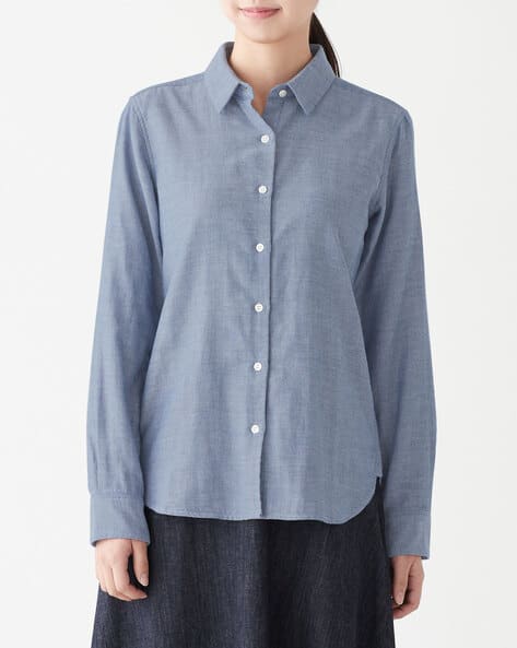 women's cotton gauze shirts