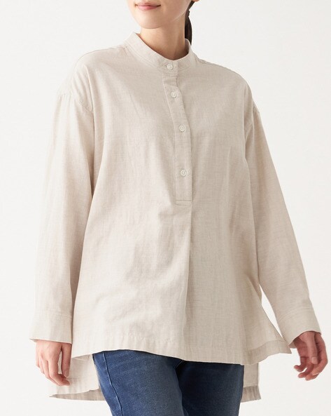 Indian Cotton Double-Gauze Tunic