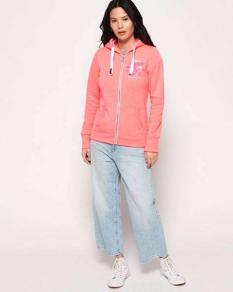 Buy Pink Sweatshirt & Hoodies for Women by SUPERDRY Online