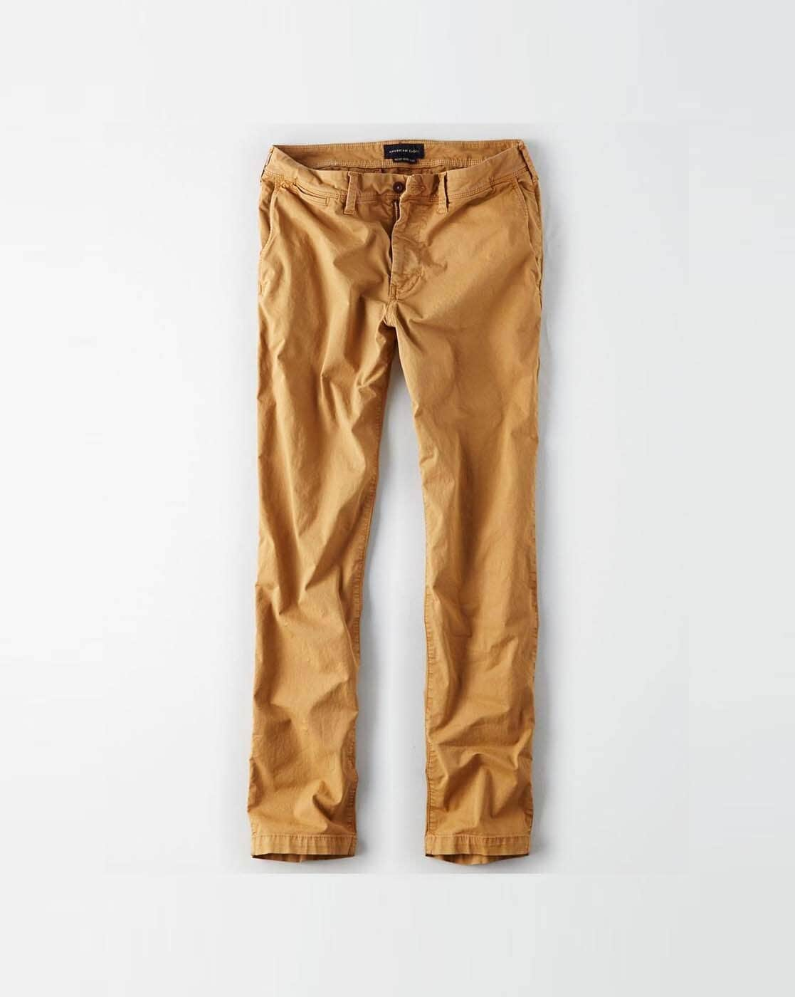 men's american eagle bootcut khakis