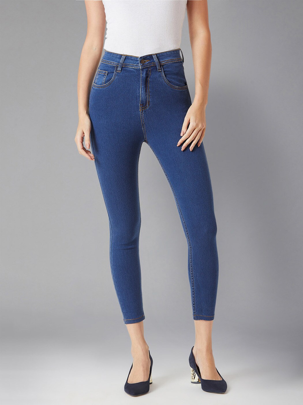 cobalt blue jeans