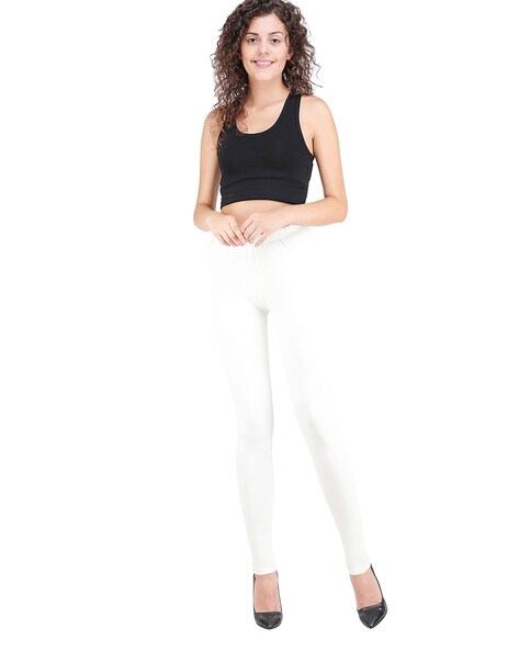 Mid-Rise Basic Leggings