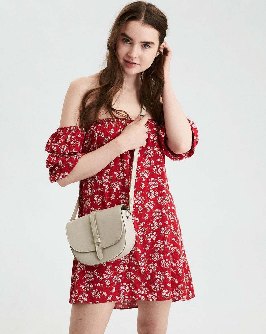 american eagle red dress
