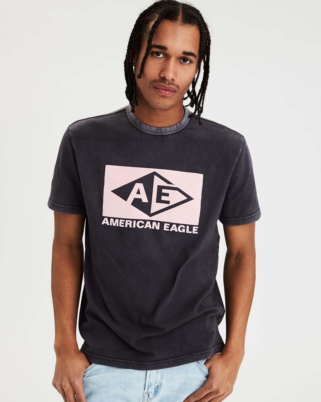 american eagle black shirt