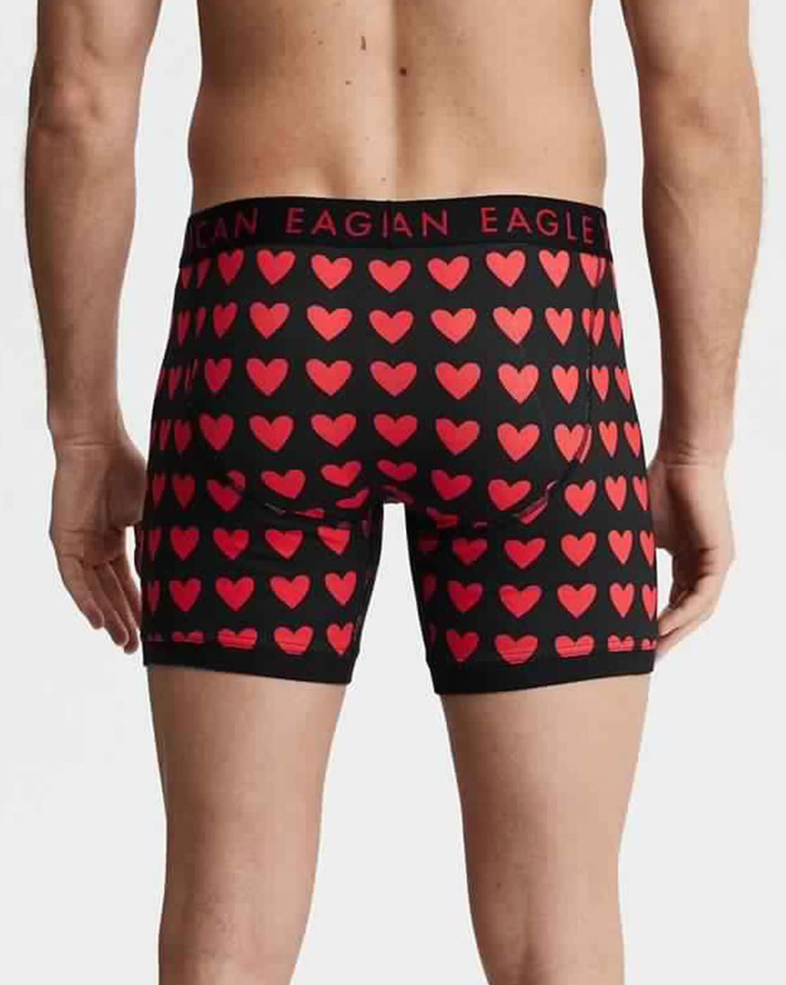 Heart Print Boxers