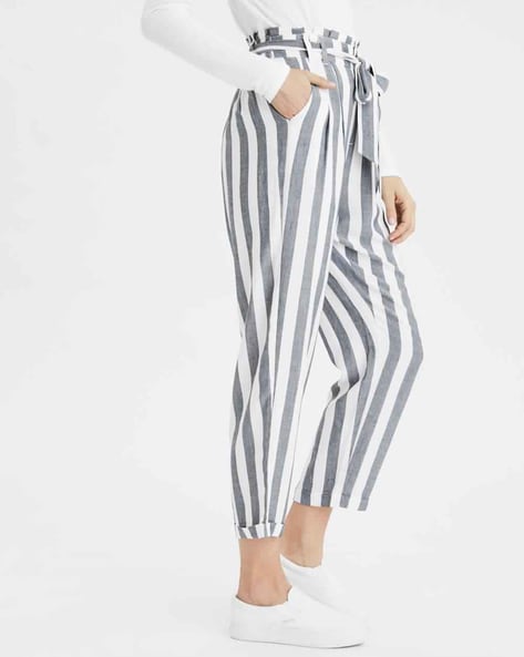 American eagle outfitters hot sale striped pants