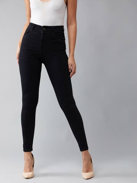 women's high waist jeans online india