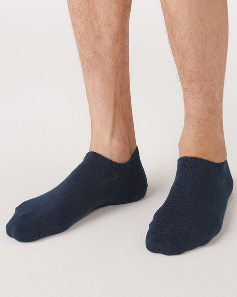 Buy Blue Socks for Men by MUJI Online 