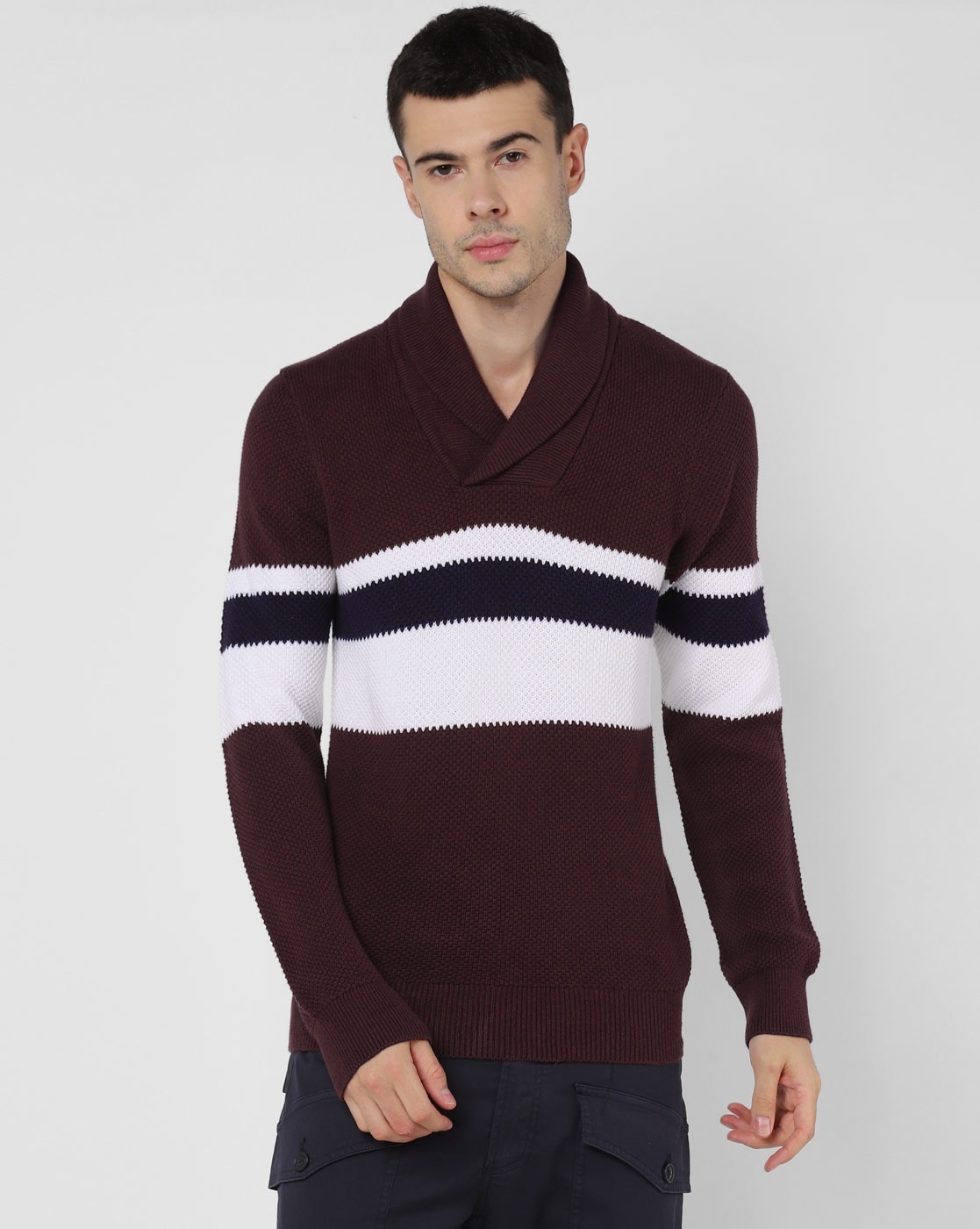 Buy Chocolate Brown Sweaters & Cardigans for Men by ARMANI EXCHANGE Online  