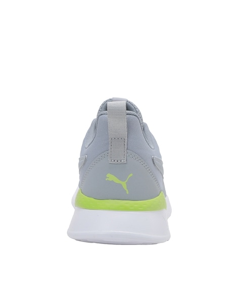 puma lace up sports shoes with perforations