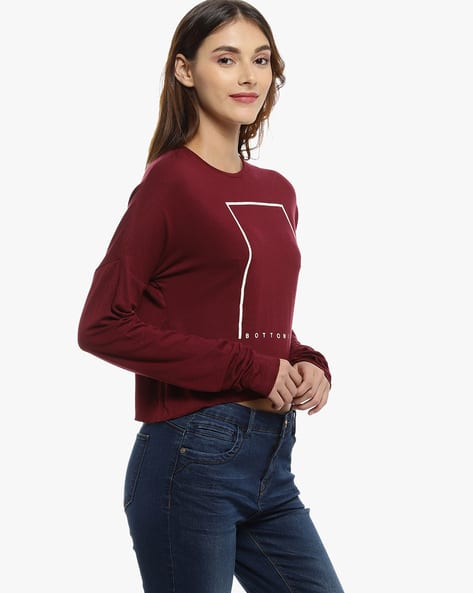Typographic Print Top (Image - 2)