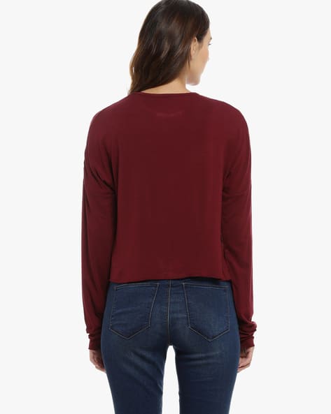 Typographic Print Top (Image - 1)