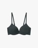 Muji Smooth Touch Bra In Black - Size: XS