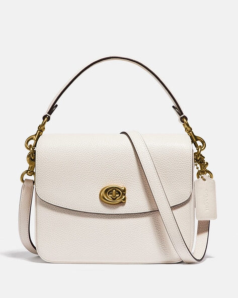 Coach pebbled leather discount crossbody