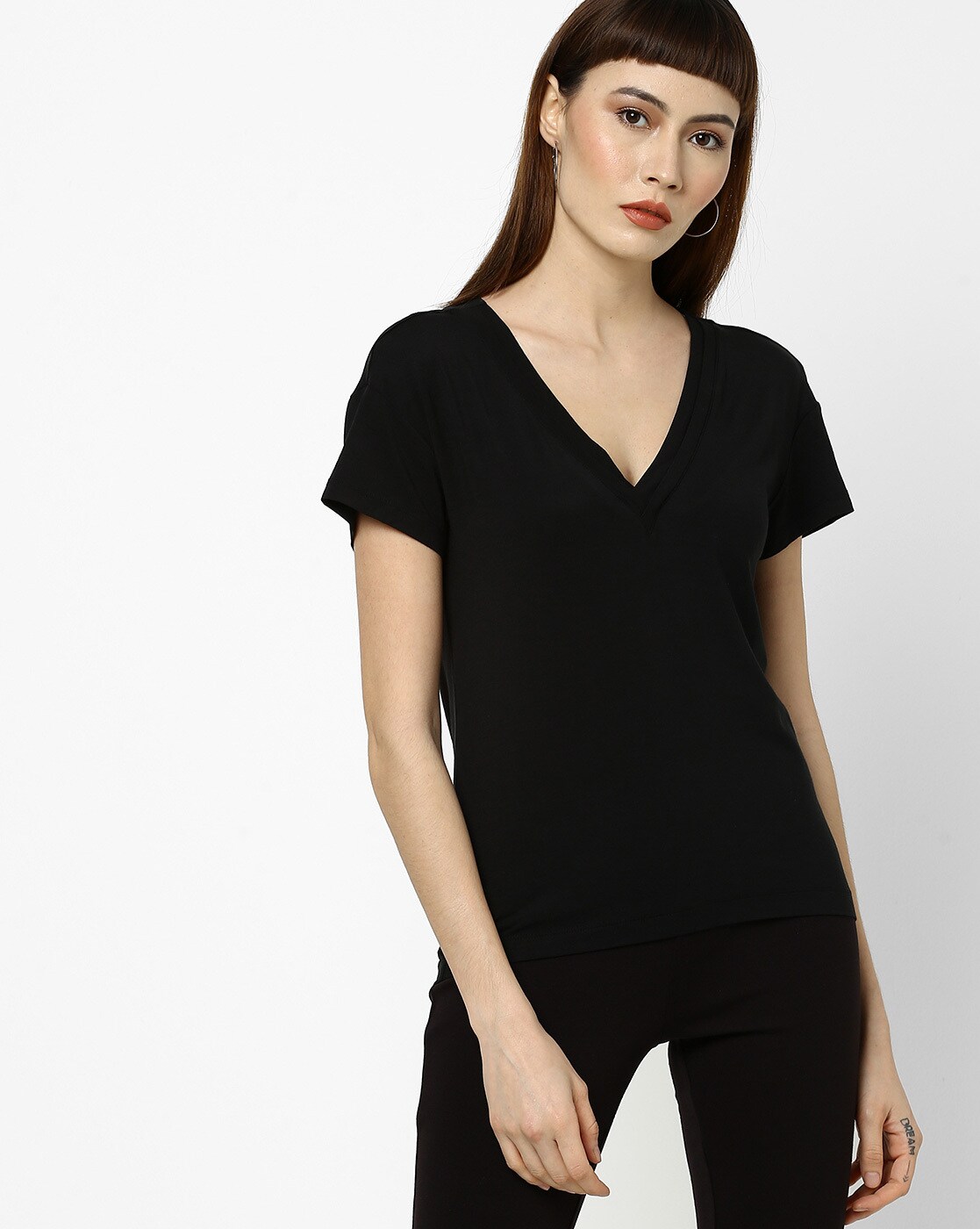 calvin klein v neck shirt