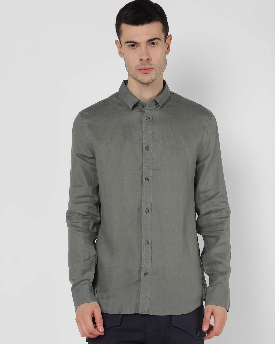 Buy Grey Shirts for Men by ARMANI EXCHANGE Online 