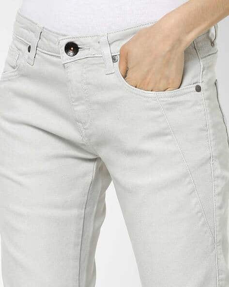 Panelled Sim Fit Jeans (Image - 3)
